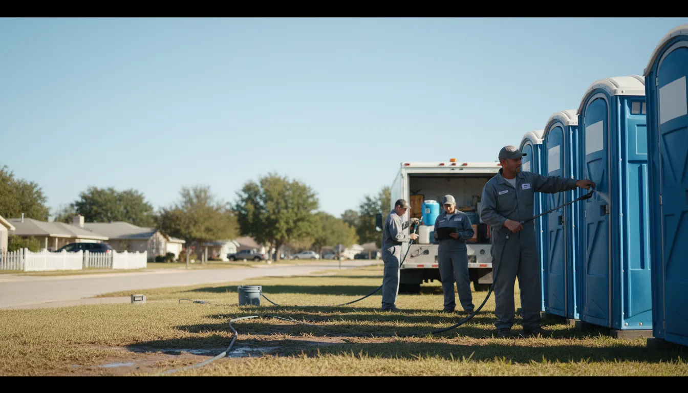 Long-Term Portable Toilet Rental in Nauvoo, IL near me